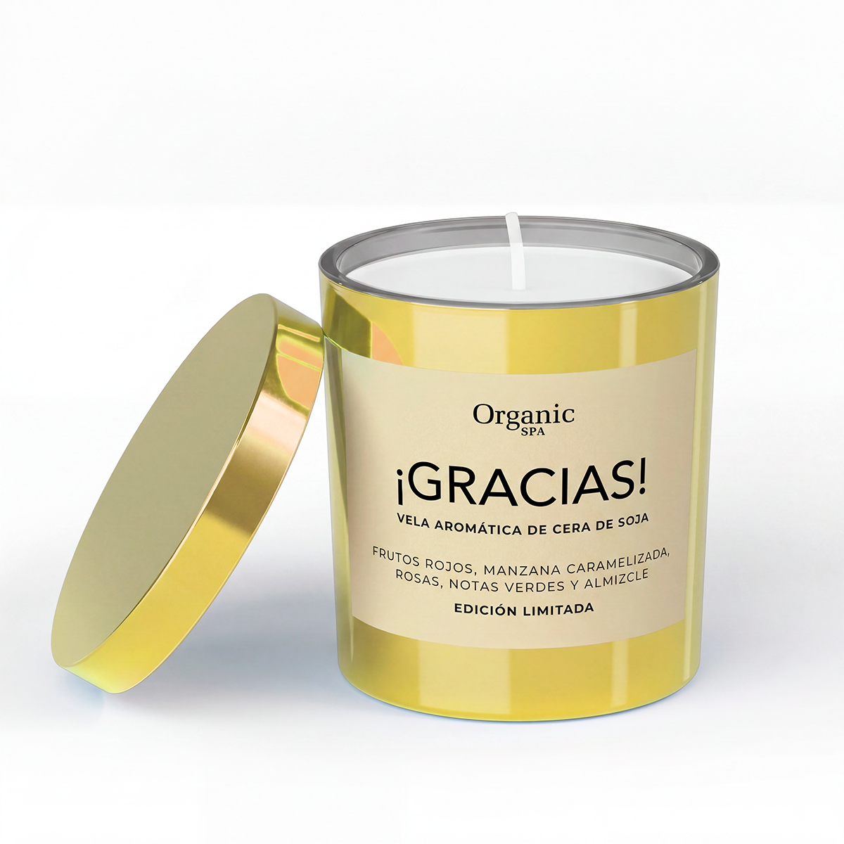VELA AROMÁTICA ¡GRACIAS!