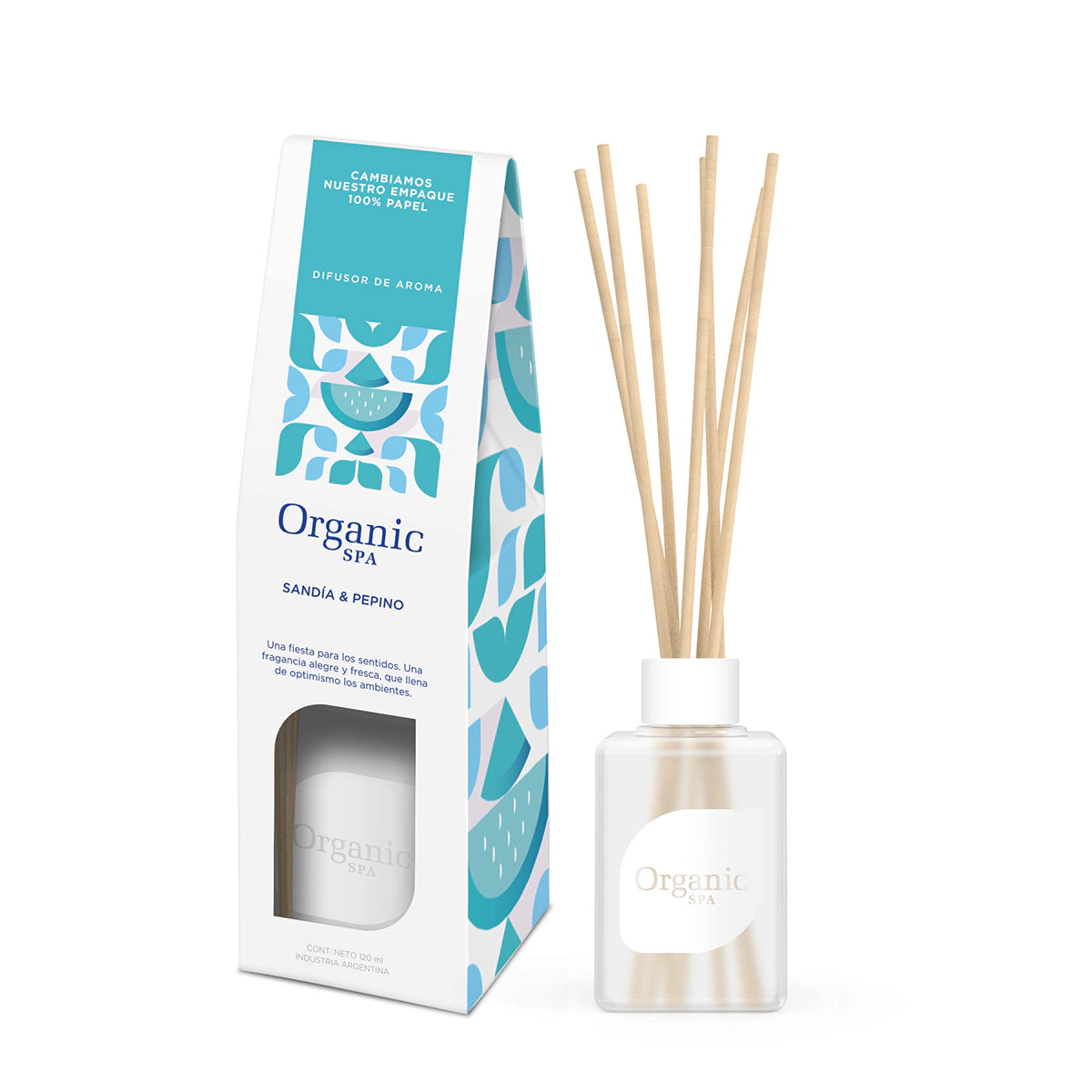 DIFUSOR DE AMBIENTE SPA SANDÍA & PEPINO