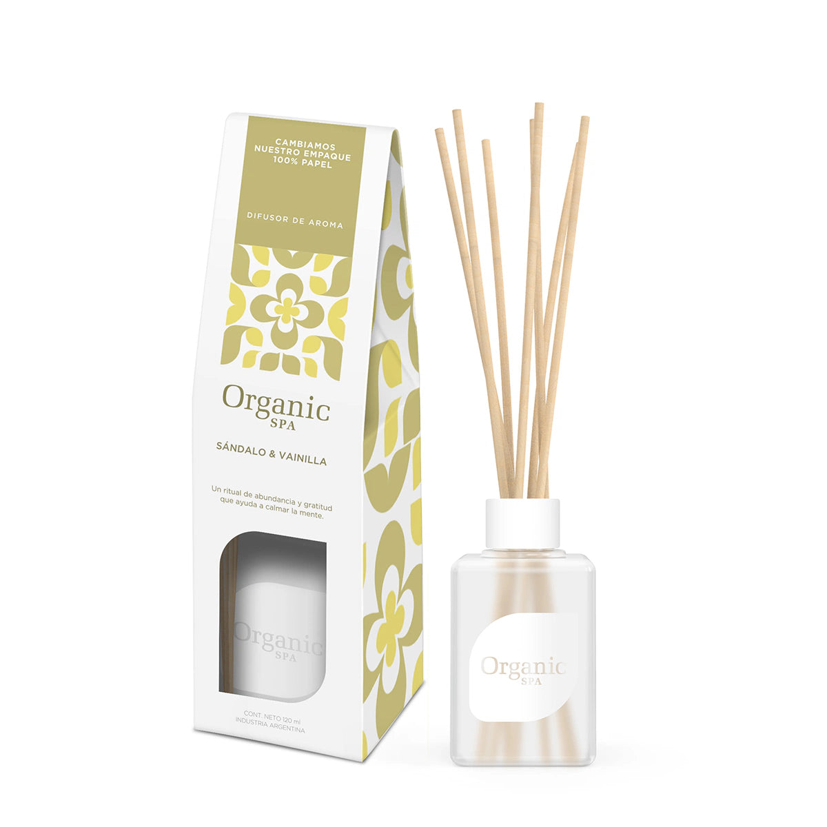 DIFUSOR DE AMBIENTE SPA SÁNDALO & VAINILLA