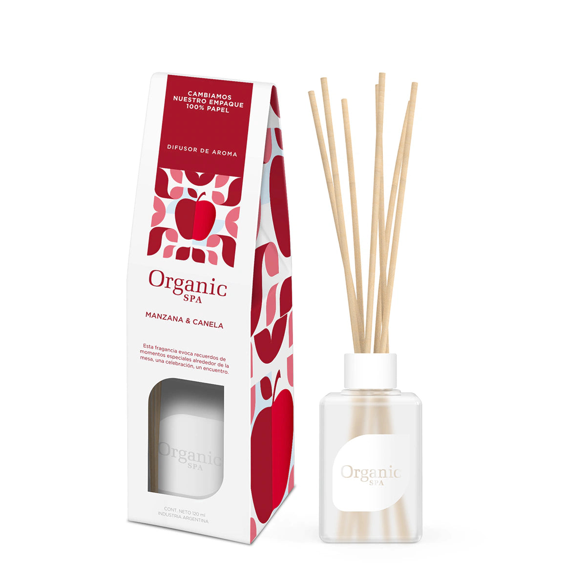 DIFUSOR DE AMBIENTE SPA MANZANA & CANELA