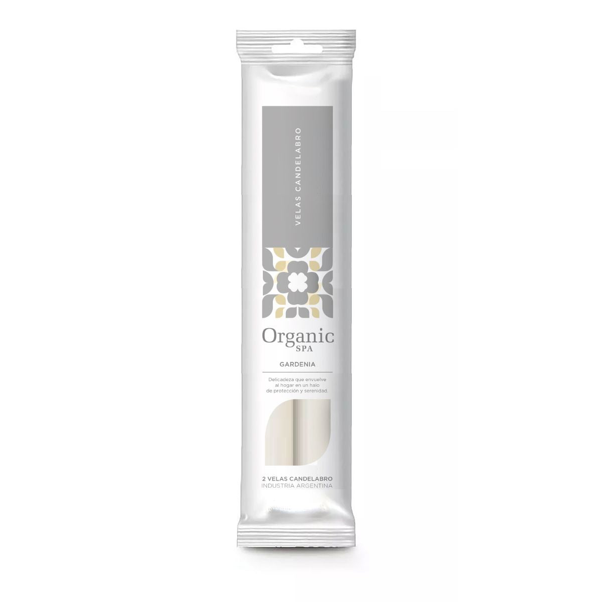 VELAS CANDELABRO GARDENIA