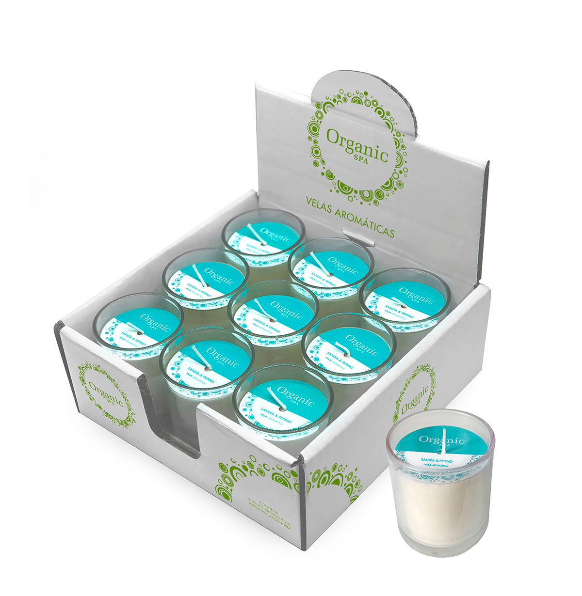 VELA BASIC SANDÍA & PEPINO