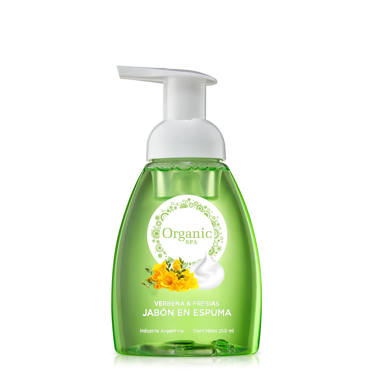 JABON EN ESPUMA VERBENA & FRESIAS