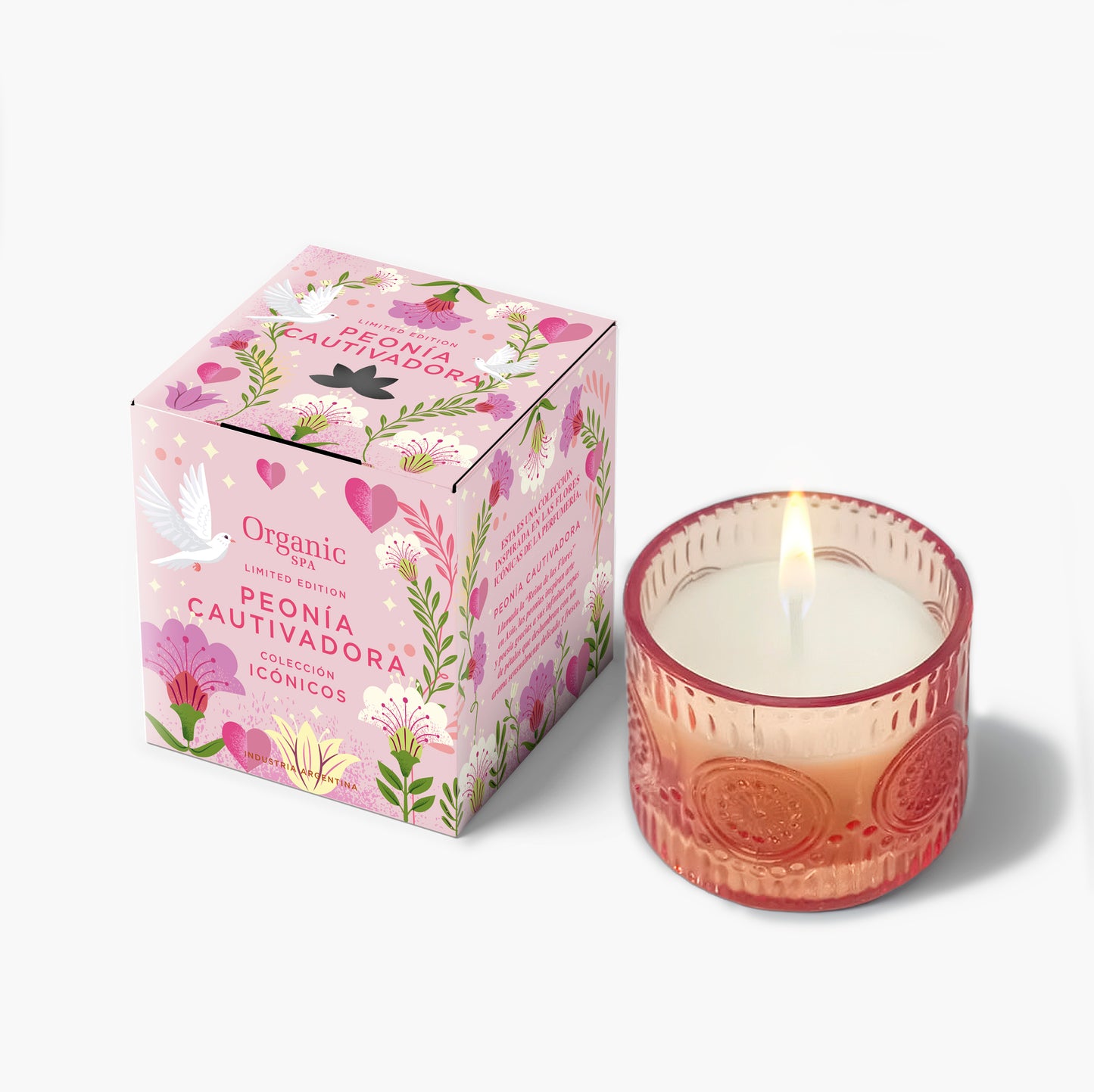 Vela Aromática Icónicos Peonía Cautivadora