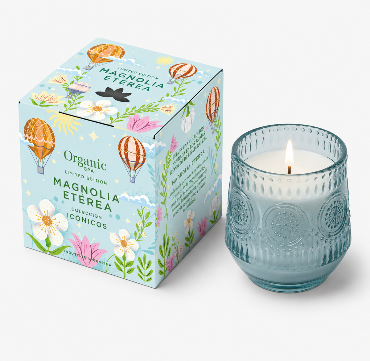 VELA AROMÁTICA ICÓNICOS MAGNOLIA