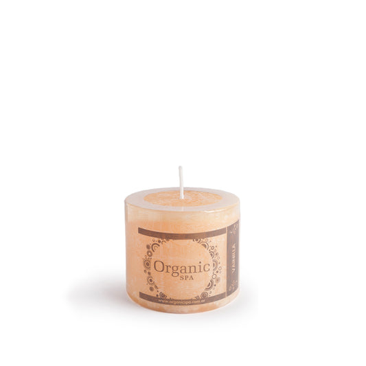 VELA 5,5 X 5,5 VAINILLA ORGANIC