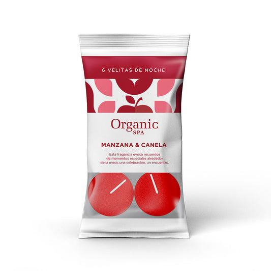 TEALIGHTS MANZANA & CANELA