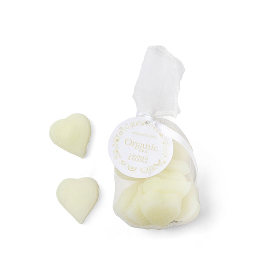 CORAZONES AROMÁTICOS SÁNDALO & VAINILLA