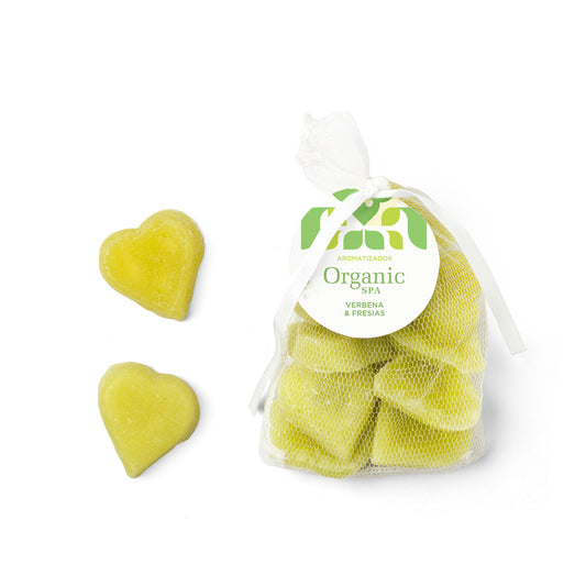 CORAZONES AROMÁTICOS VERBENA & FRESIAS