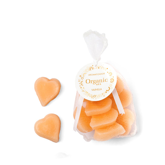 CORAZONES AROMÁTICOS VAINILLA