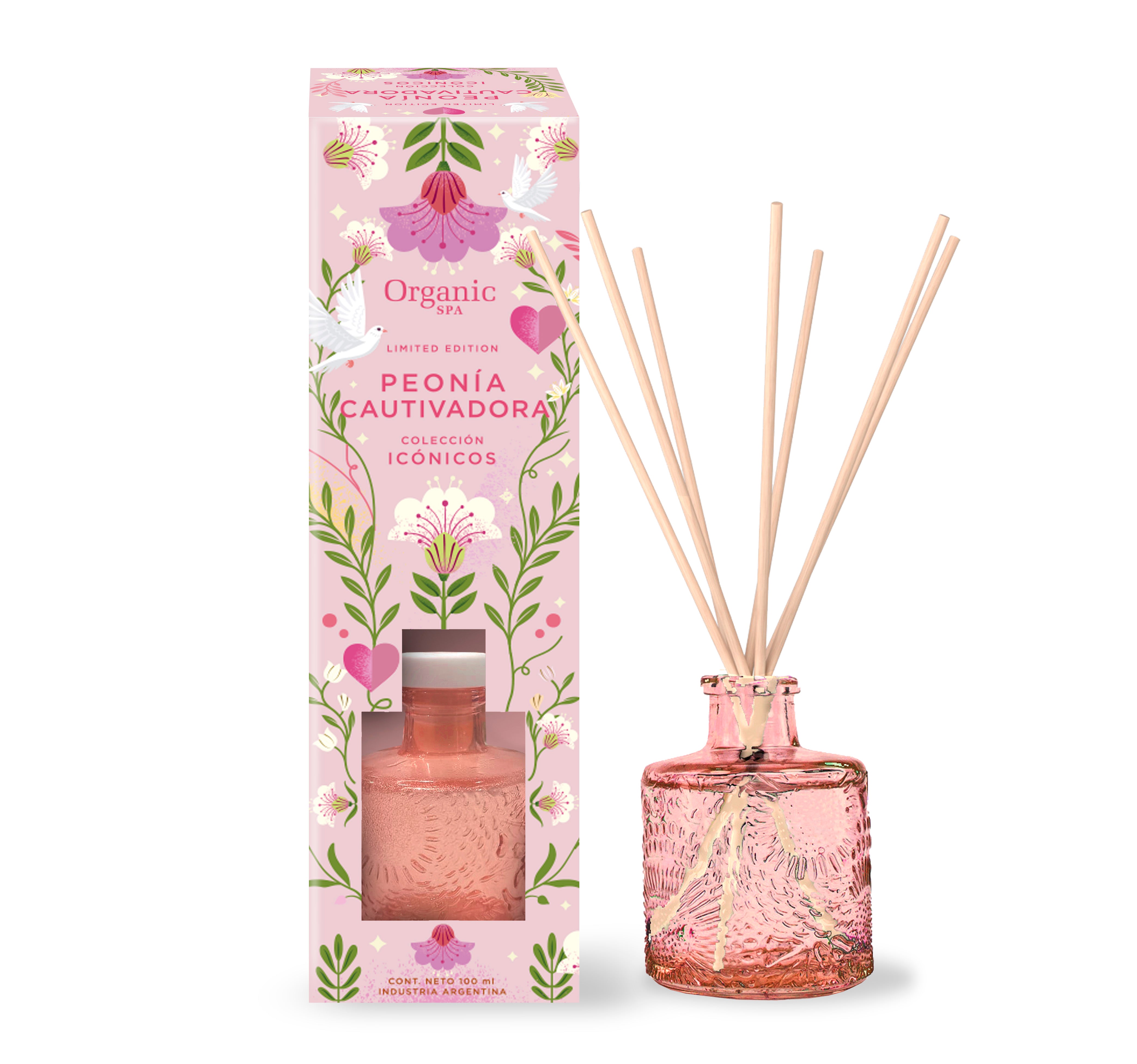 DIFUSOR DE AROMA ICÓNICOS PEONÍAS