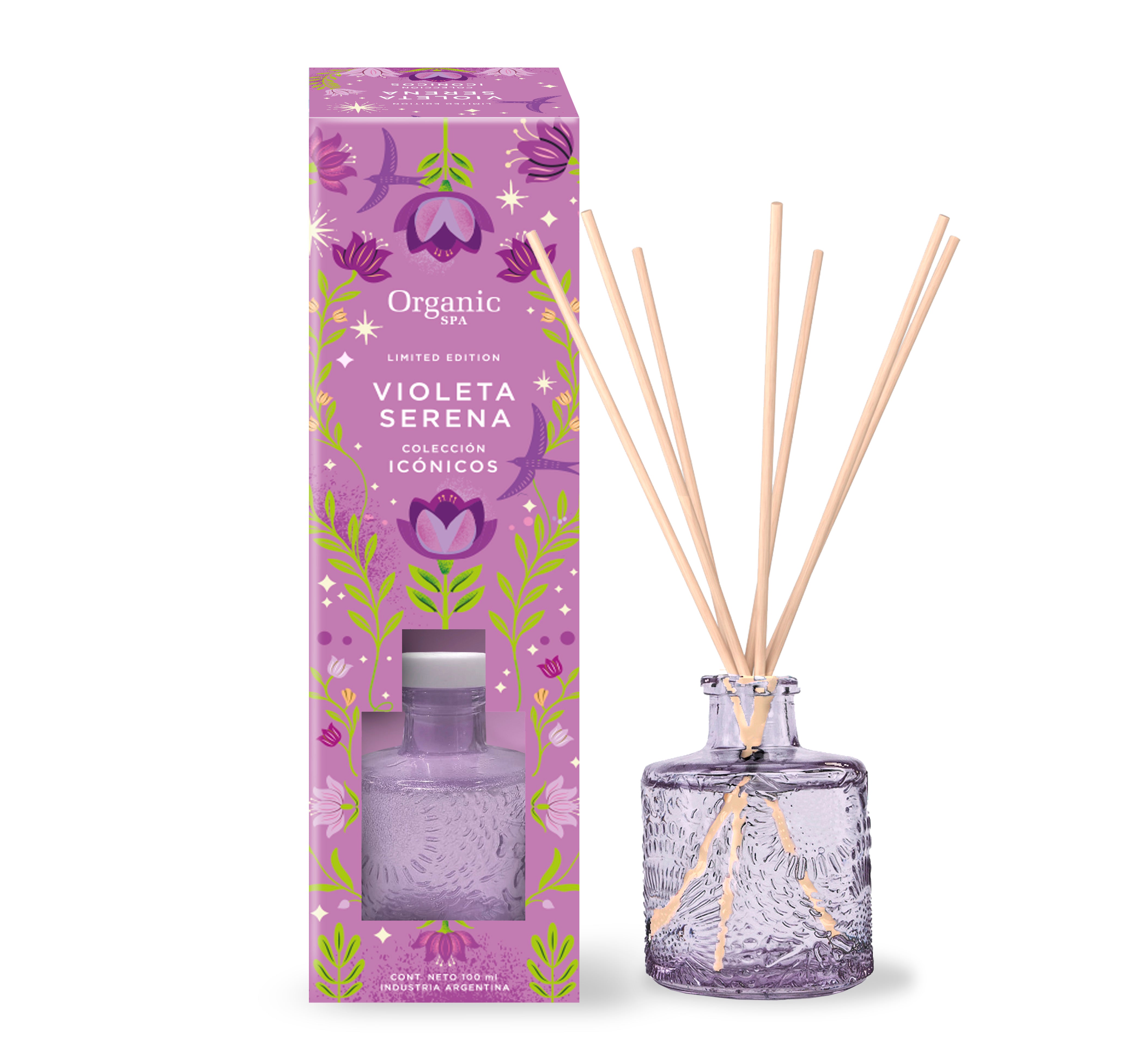 DIFUSOR DE AROMA ICÓNICOS VIOLETAS