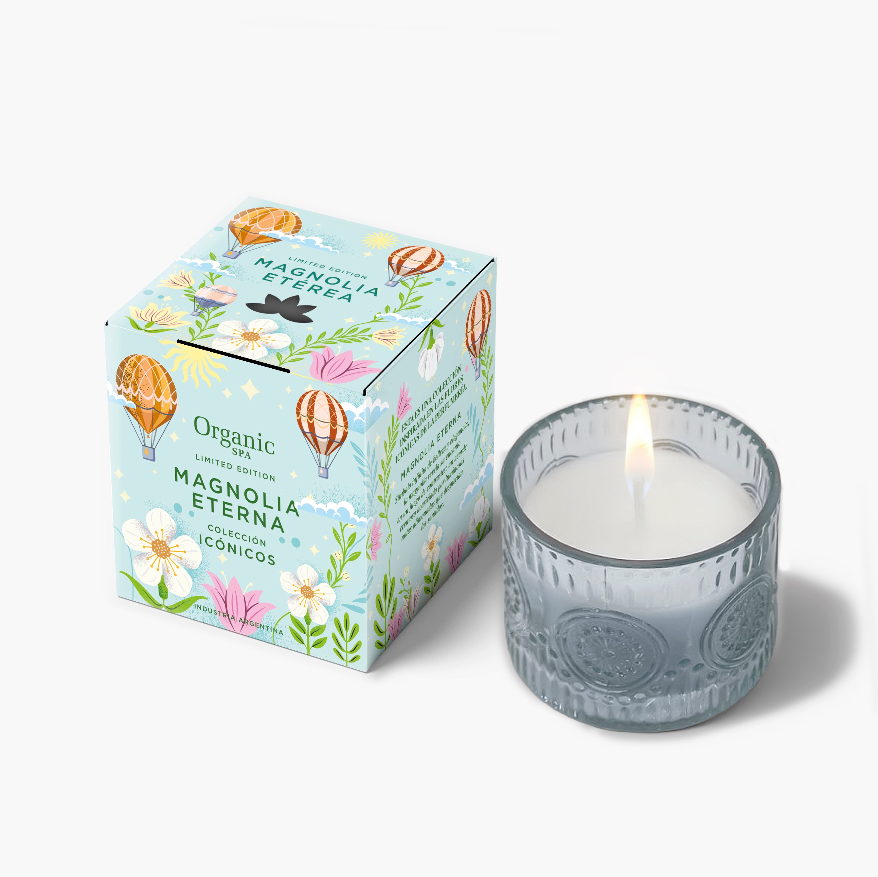 VELA AROMÁTICA ICÓNICOS MAGNOLIA