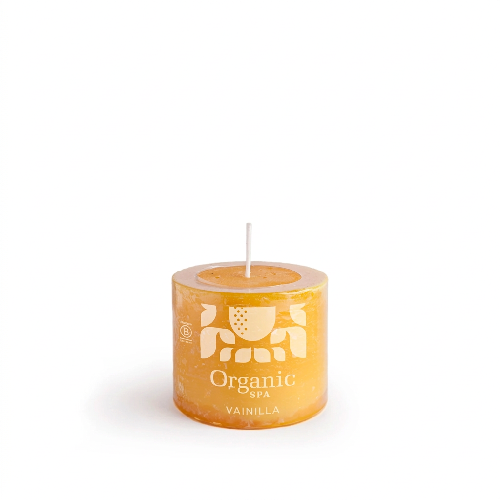 VELA 5,5 X 5,5 VAINILLA ORGANIC